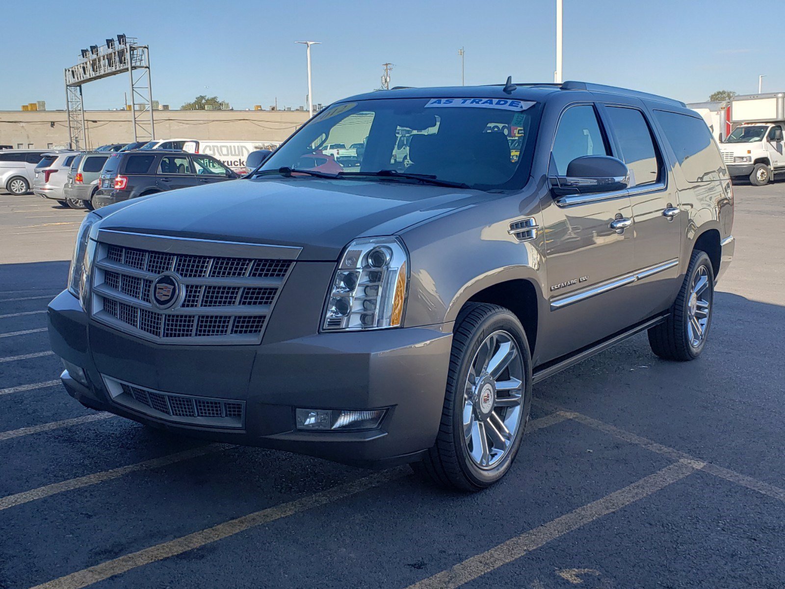 Pre-Owned 2012 Cadillac Escalade ESV Platinum Edition Sport Utility in ...