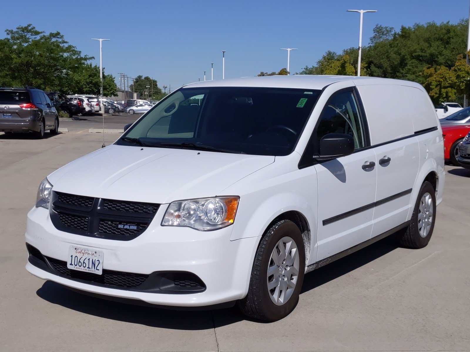 Pre-Owned 2014 Ram Cargo Van Tradesman FWD Mini-van, Cargo